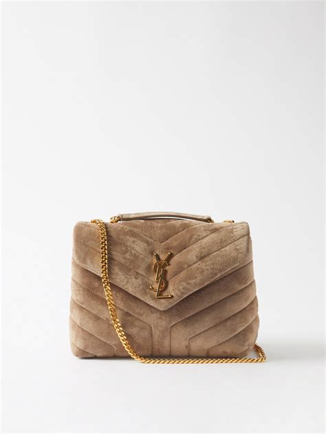 small loulou|loulou small in quilted suede.